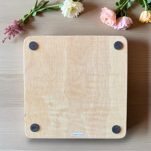 Vintage-Inspired Wooden Flower Press Whimsical Wildflower Children Illustration - Picture 3 of 7